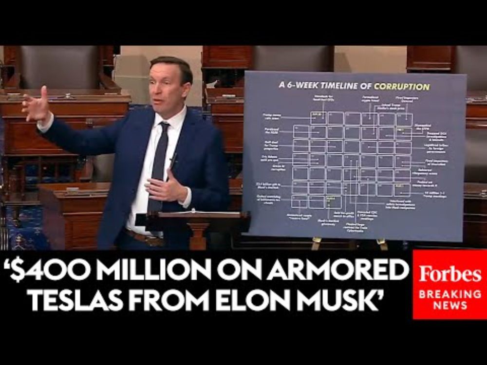 Murphy Breaks Down Trump And Musk's 'Rampage Of Open Corruption', Likens Them To Russian Oligarchs