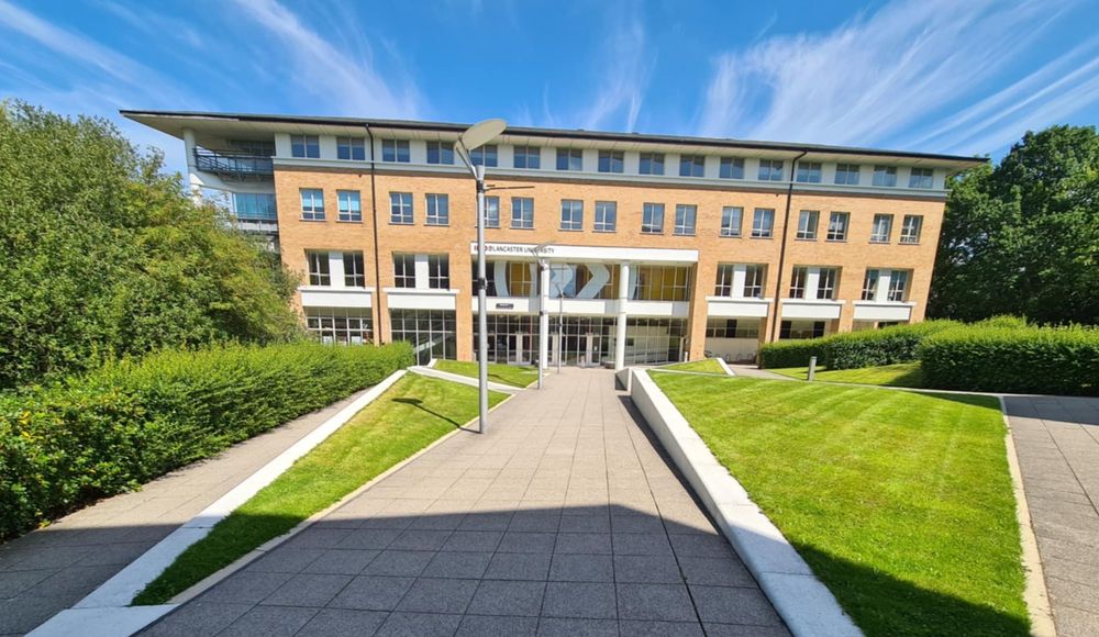 Image shows the entrance of George Fox, where the symposium will be held.