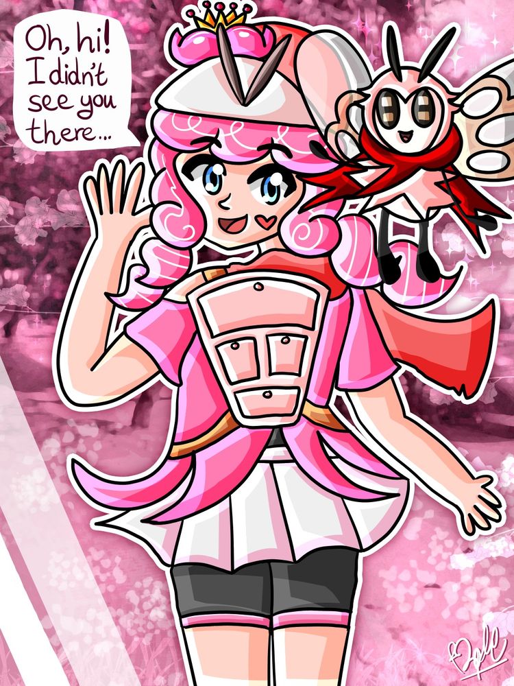 Cheryl became a Pokemon Trainer