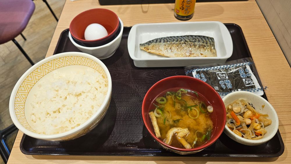 すき家の朝食