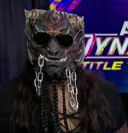 Close up of beast Mortos wearing sunglasses