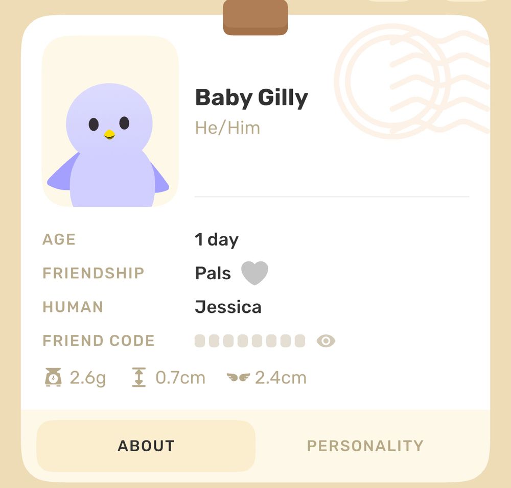 Screenshot from Finch