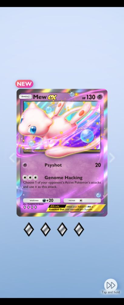 Mew EX from Pokemon TCG Pocket
