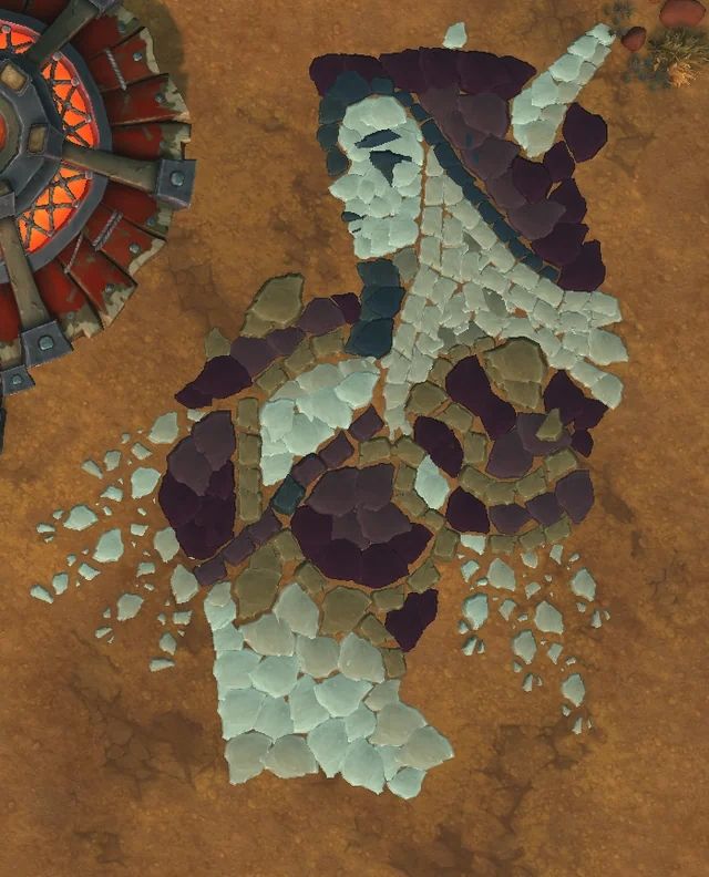 Wow house painting of the dark lady