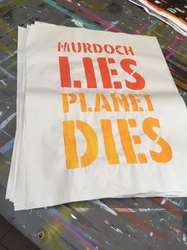 84 percent of articles criticizing school students and Extinction Rebellion protestors came from NewsCorp image Extinction Rebellion #WeRemember
