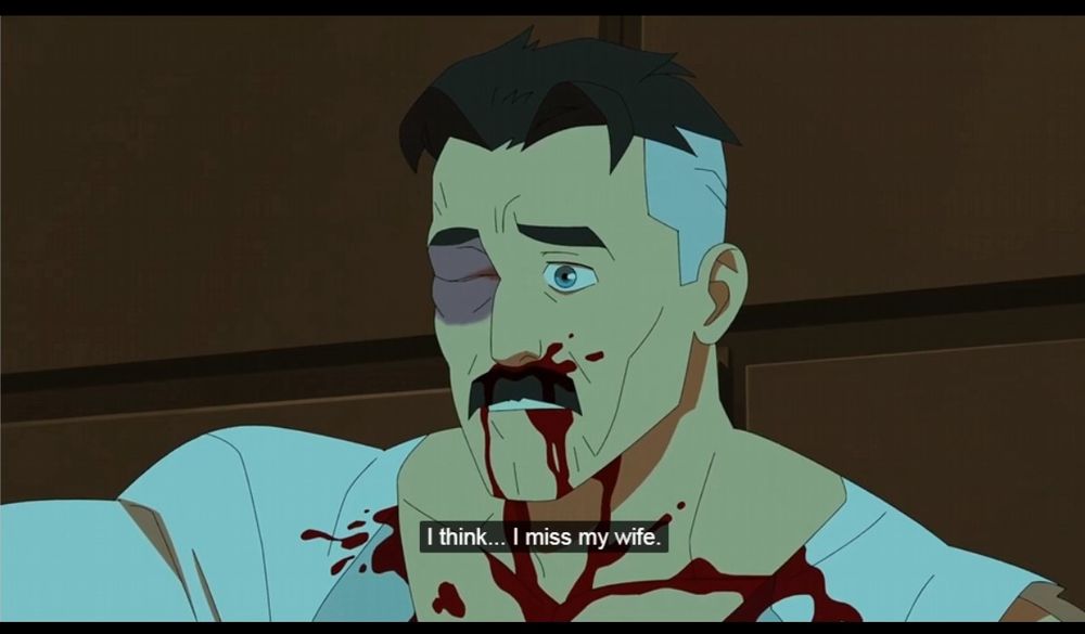 Nolan Grayson misses.... his WIFE.