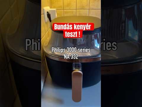 Bundás kenyér Airfryerben! Philips Airfryer Teszt! #airfryer #philips
