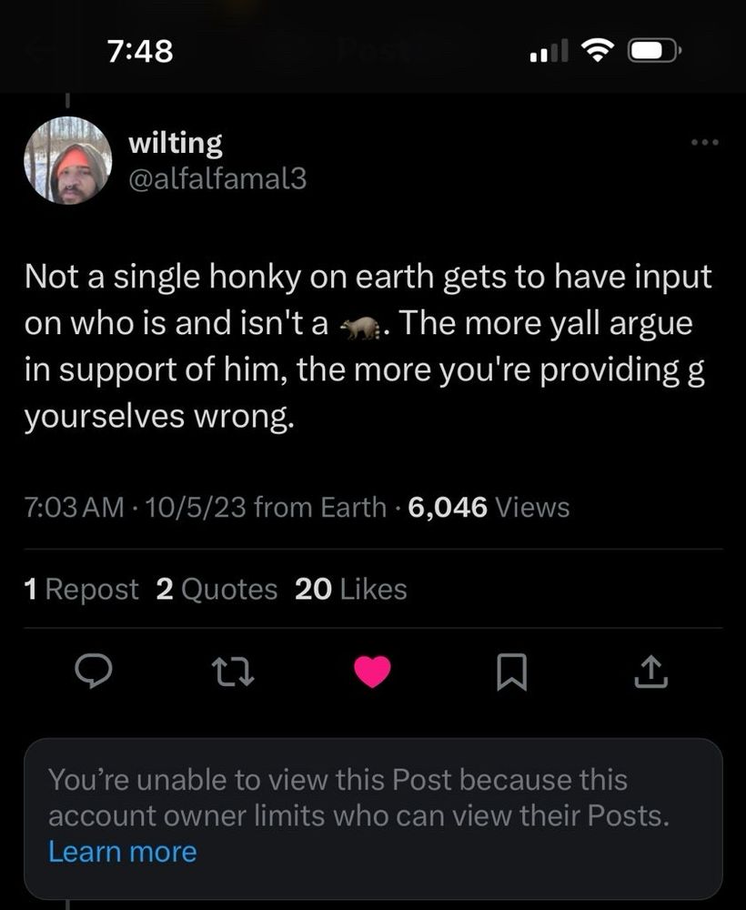 A Black man saying white people don’t get to police the language Black people use among themselves