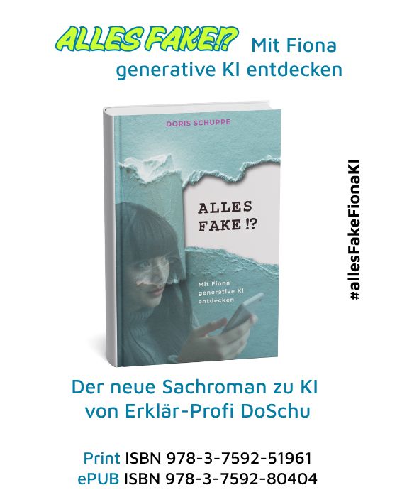 Buch Infos ALLES FAKE!? Mit Fiona generative KI entdecken 