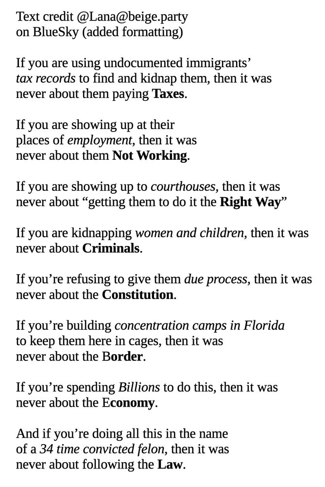 What Immigration is NOT