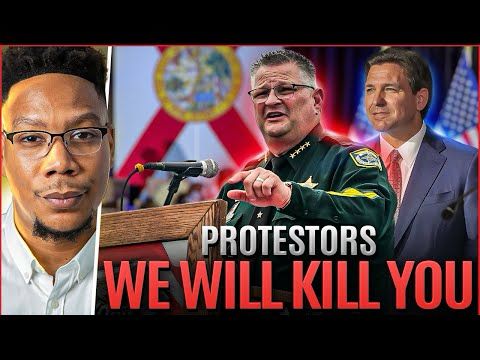 Ron Desantis & Florida Sheriff's Threat To Protestors BACKFIRES