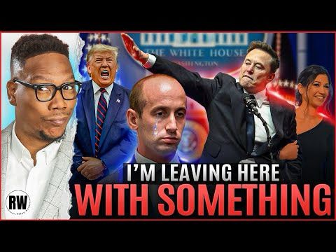 Elon Musk Leaves Doge With Stephen Miller's Wife