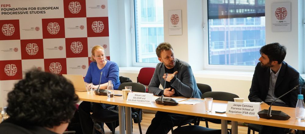 workshop in Brussels to discuss just transition carbon pricing and energy transition. People gathered to talk about sustainability, policies needed to provide a just transition for all.
