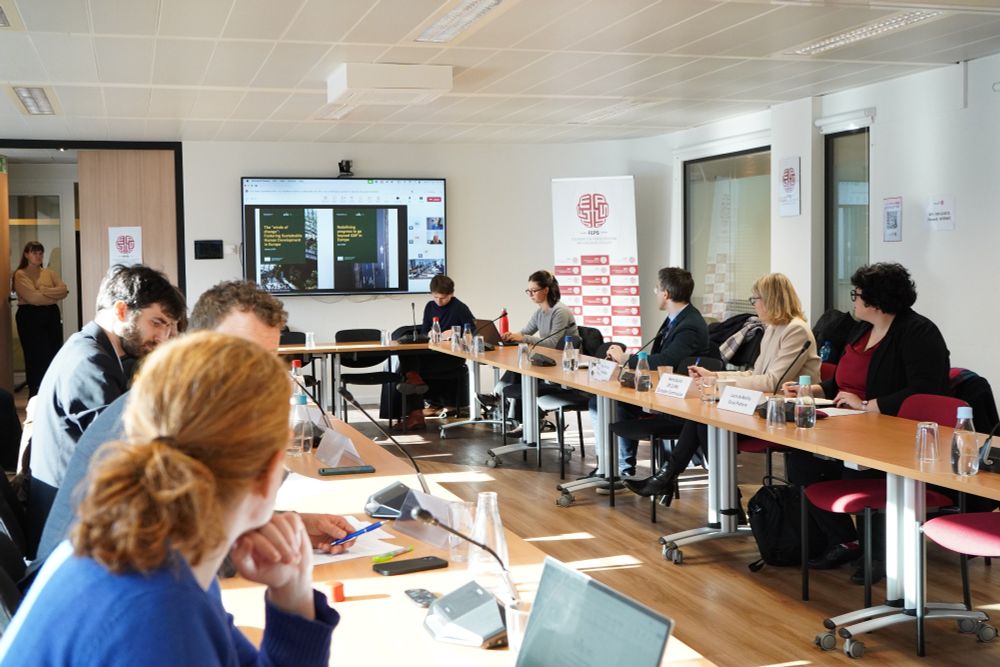 workshop in Brussels to discuss just transition carbon pricing and energy transition. People gathered to talk about sustainability, policies needed to provide a just transition for all.