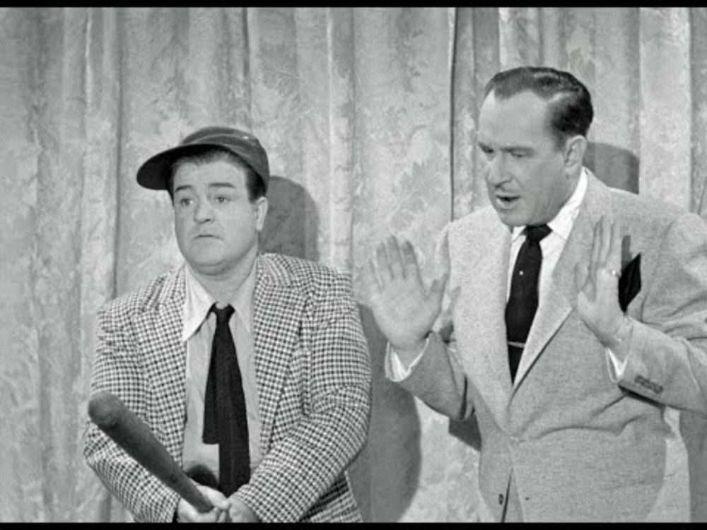 "Who's on First?" in HD w/LIVE AUDIENCE from The Abbott and Costello TV Show (1953)