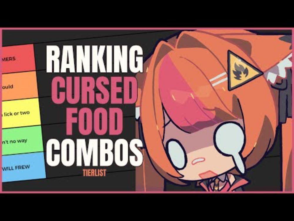 【TIER LIST】Ranking Cursed Food Combos w/chat!