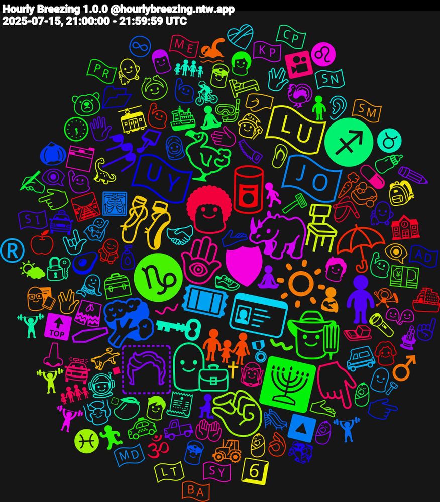 Emoji Cloud; its emojis (sorted by weighted frequency, descending):  🧍🏿‍♂️, 🕎, 👨🏿‍🦱, 🇯🇴, 🪑, 🦏, 👩‍💼, 👨‍👩‍👧, 🇺🇾, ♑, 🪬, 🪪, 🩰, 🦳, 🦤, 🥫, 🥦, 🤏🏽, 🛡, 🗝, 🔅, 💅🏽, 👨‍🌾, 👇🏿, 🎟, 🇱🇺, ⚰, ♐, ☂️, 🫴🏼, 🫴🏻, 🫲, 🫱🏾‍🫲🏽, 🫏, 🪚, 🪒, 🪃, 🩻, 🩴, 🩳, 🧾, 🧼, 🧴, 🧰, 🧝, 🧜‍♂️, 🧙🏻‍♀️, 🧘‍♂️, 🧘‍♀️, 🧖‍♀️, 🧕, 🧒, 🧑‍🦰, 🧑‍🚀, 🧑‍🍼, 🧎🏻‍♀️, 🧍🏻‍♂️, 🧈, 🦸‍♀️, 🦕, 🦃, 🥭, 🥕, 🥑, 🤿, 🤲🏽, 🤟🏻, 🤛🏾, 🛻, 🛳️, 🛤️, 🛝, 🛏️, 🚶‍♀️, 🚴, 🚜, 🚖, 🚕, 🚔, 🚐, 🚋, 🙋🏾‍♀️, 🙋🏽‍♂️, 🙋🏽, 🙋🏼‍♀️, 🙆🏻, 🗂️, 🖖🏽, 🖖🏻, 🖐, 🕠, 🕉, 🔼, 🔦, 🔝, 🔐, 📯, 📂, 💴, 💊, 💆, 👶🏽, 👶🏼, 👶, 👵, 👮‍♂️, 👮‍♀️, 👬, 👪, 👩‍🏫, 👩‍⚕️, 👩, 👨‍👩‍👧‍👦, 👨‍⚖️, 👨‍⚕️, 👨, 👟, 👌🏿, 👉🏾, 👈🏾, 👃🏻, 👂🏾, 👁️‍🗨️, 👁‍🗨, 🐻‍❄️, 🏫, 🏋🏽‍♀️, 🏋️‍♂️, 🏋️‍♀️, 🏋️, 🏊🏼‍♀️, 🏇, 🏃‍♂️, 🎦, 🎖, 🎒, 🎍, 🍼, 🍏, 🌰, 🌤, 🇸🇾, 🇸🇳, 🇸🇲, 🇸🇮, 🇵🇷, 🇲🇪, 🇲🇩, 🇱🇹, 🇰🇵, 🇨🇵, 🇧🇦, 🇦🇩, 〰️, 〰, ❤‍🩹, ✝, ✏️, ✍🏾, ⛴️, ♾, ♓, ♌, ♉, ♂️, ☝🏾, ▫️, ▪, ®️, 6️⃣