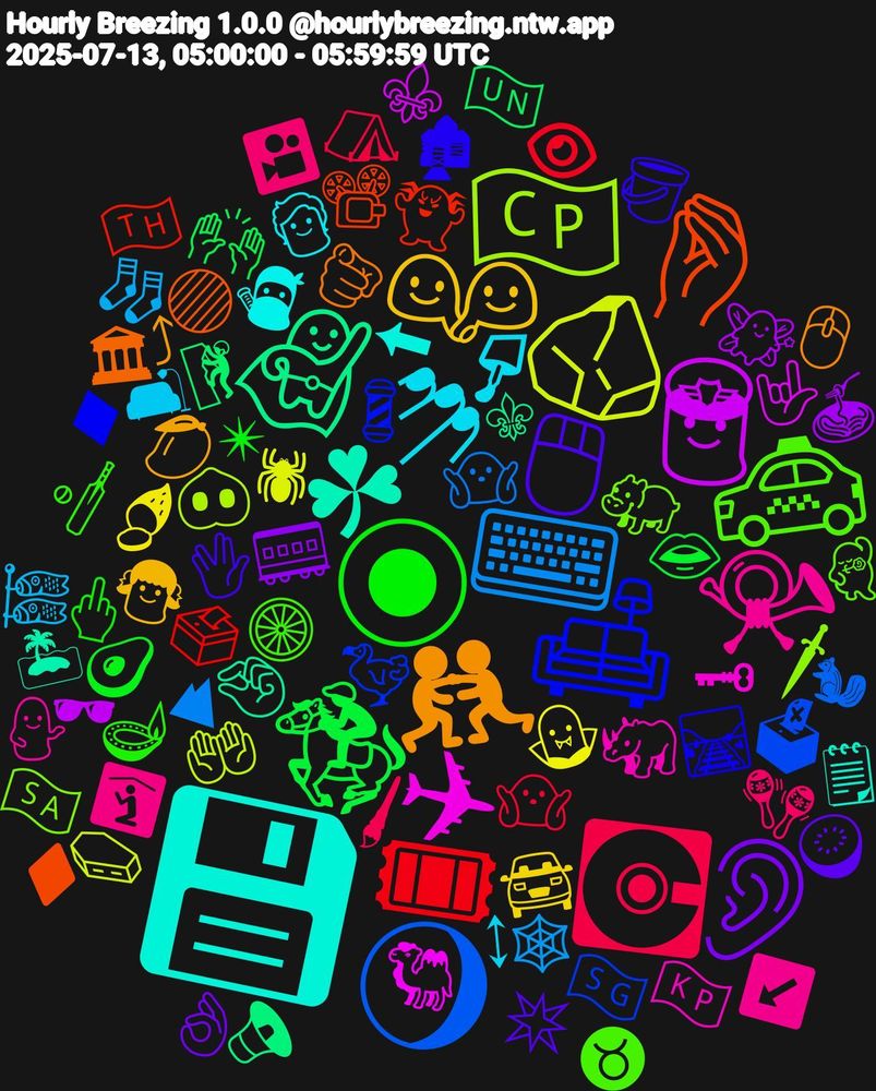 Emoji Cloud; its emojis (sorted by weighted frequency, descending):  💾, 🤼‍♂️, 🖱, 🔘, 💽, ⌨️, 🪨, 🧑‍✈️, 🦸, 🤌🏽, 🛋️, 🚕, 📯, 💅🏾, 👭, 👂🏻, 🏇, 🎟, 🌖, 🇨🇵, ✈, ☘, 🫵🏻, 🪣, 🪔, 🪇, 🧦, 🧛‍♂️, 🧚🏻, 🧗, 🦹‍♂️, 🦤, 🦛, 🦏, 🥷, 🥭, 🥝, 🥑, 🤷🏿‍♂️, 🤷🏾‍♀️, 🤲🏾, 🤟🏼, 🤏🏾, 🟣, 🛤️, 🛞, 🛐, 🛋, 🚘, 🚃, 🙌🏿, 🗳️, 🗳, 🗡, 🗝, 🗒, 🖱️, 🖖🏼, 🖕🏻, 🖌, 🕸, 🕷, 🕶, 🔈, 📽️, 💈, 💃🏾, 💁🏼‍♀️, 👱, 👧🏻, 👌🏿, 👄, 👁, 🐿, 🐽, 🐫, 🏝, 🏛, 🏚, 🏏, 🎦, 🎏, 🍠, 🍝, 🇺🇳, 🇹🇭, 🇸🇬, 🇸🇦, 🇰🇵, ⬅, ⤴, ✴️, ✴, ⛺, ⛰, ⚰️, ⚜️, ⚜, ♦️, ♦, ♉, ↙️, ↕