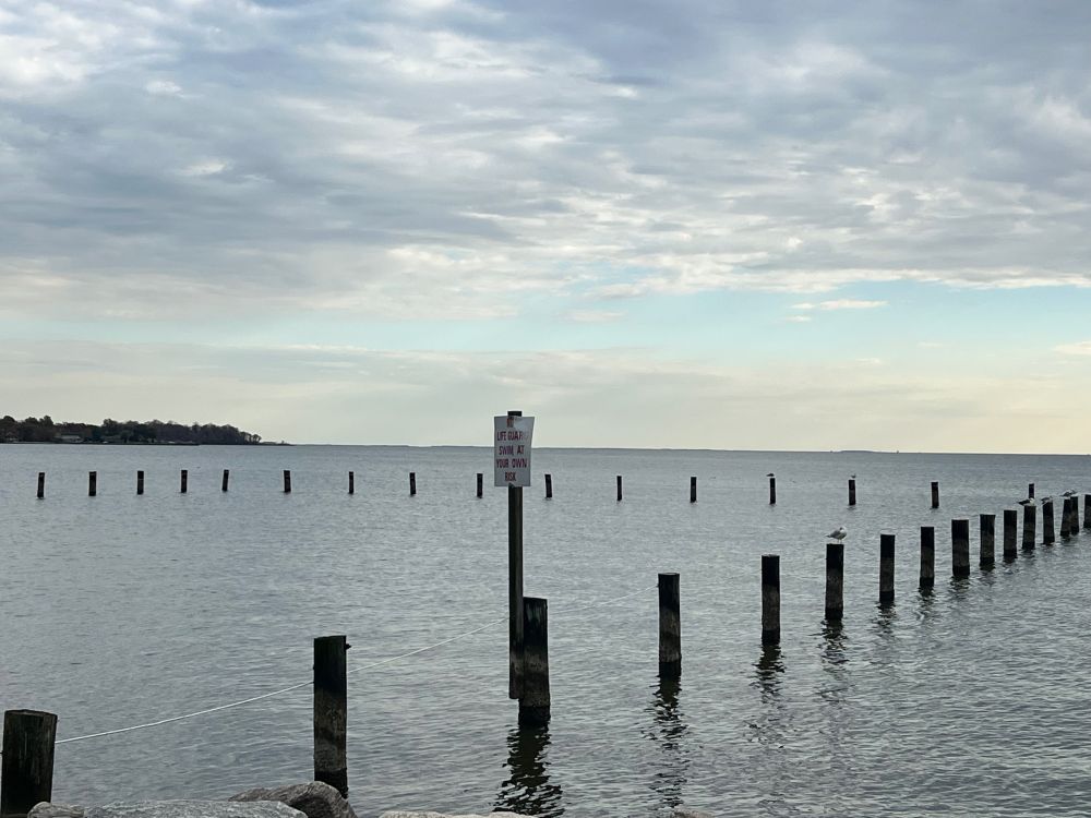 A beach somewhere in the Annapolis area.