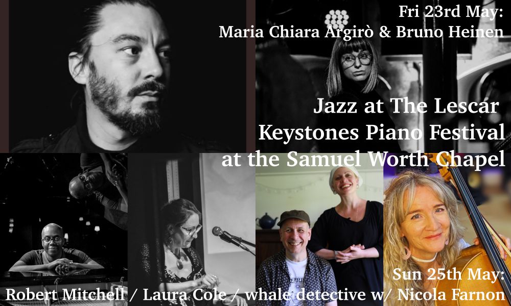 Gig poster for the Keystones piano festival 