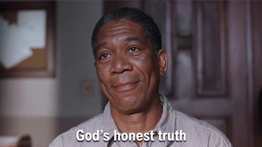 Gods Honest Truth Red GIF