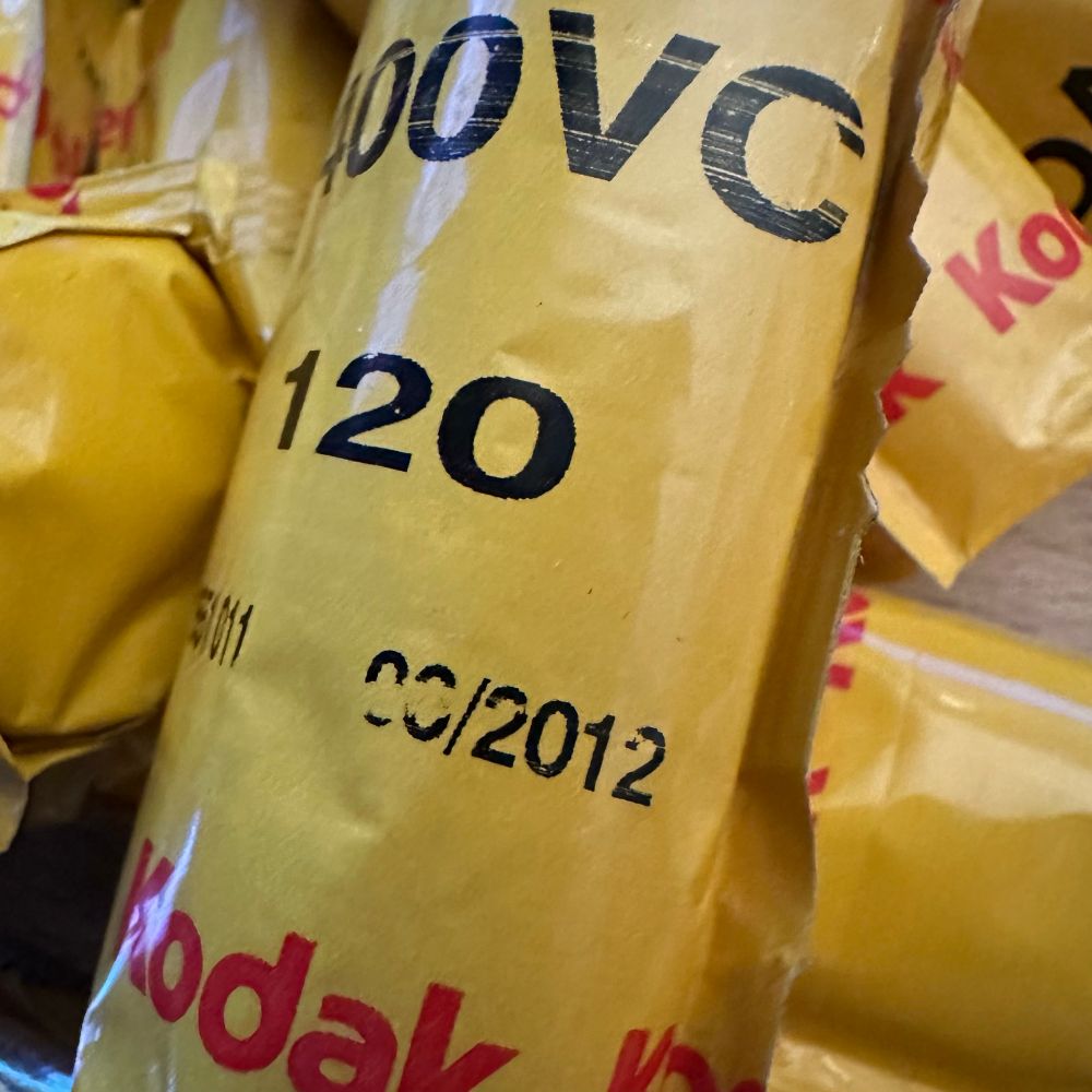 Roll of 120 film expired in 2012