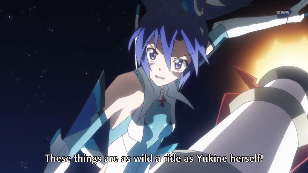Tsubasa Symphogear: “These things are as wild a ride as Yukine herself!”
