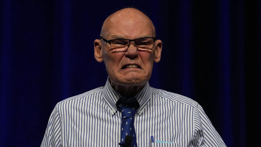 Political advisor James Carville