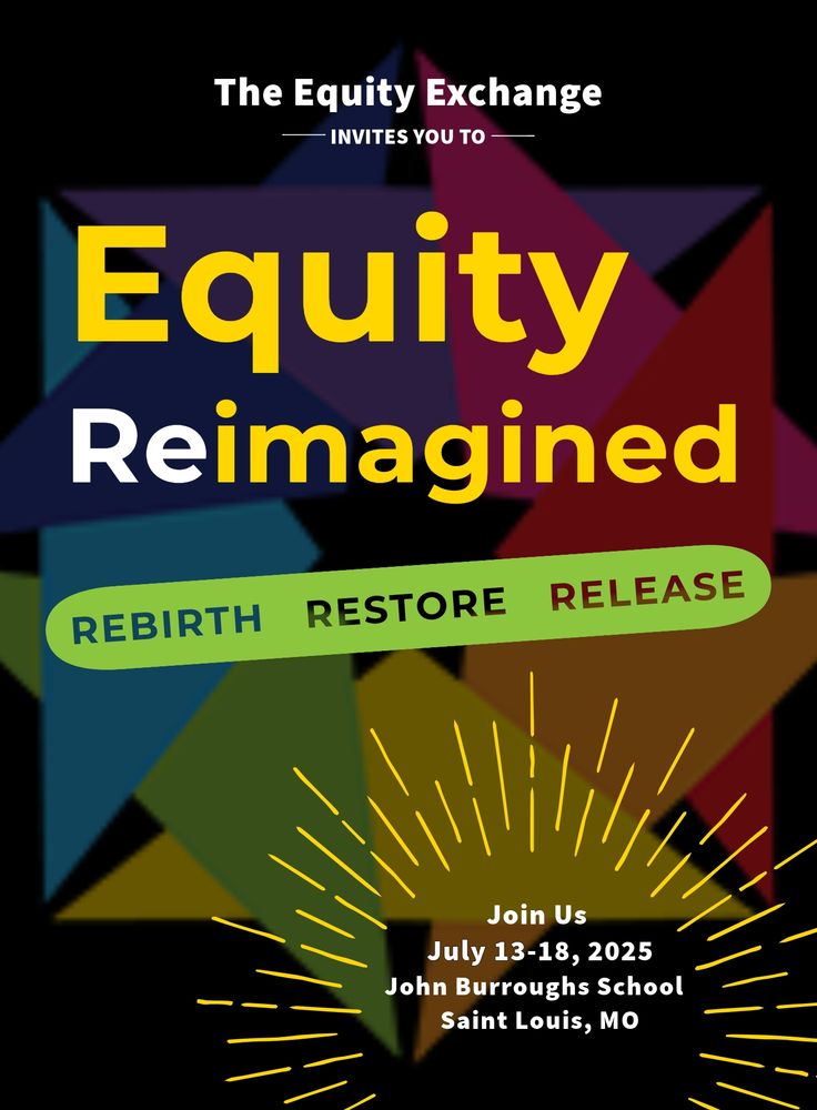 Equity Reimagined: Rebirth, Restore, Release