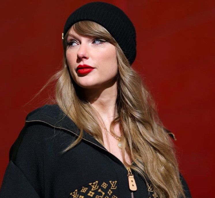 taylor swift at the chiefs game today