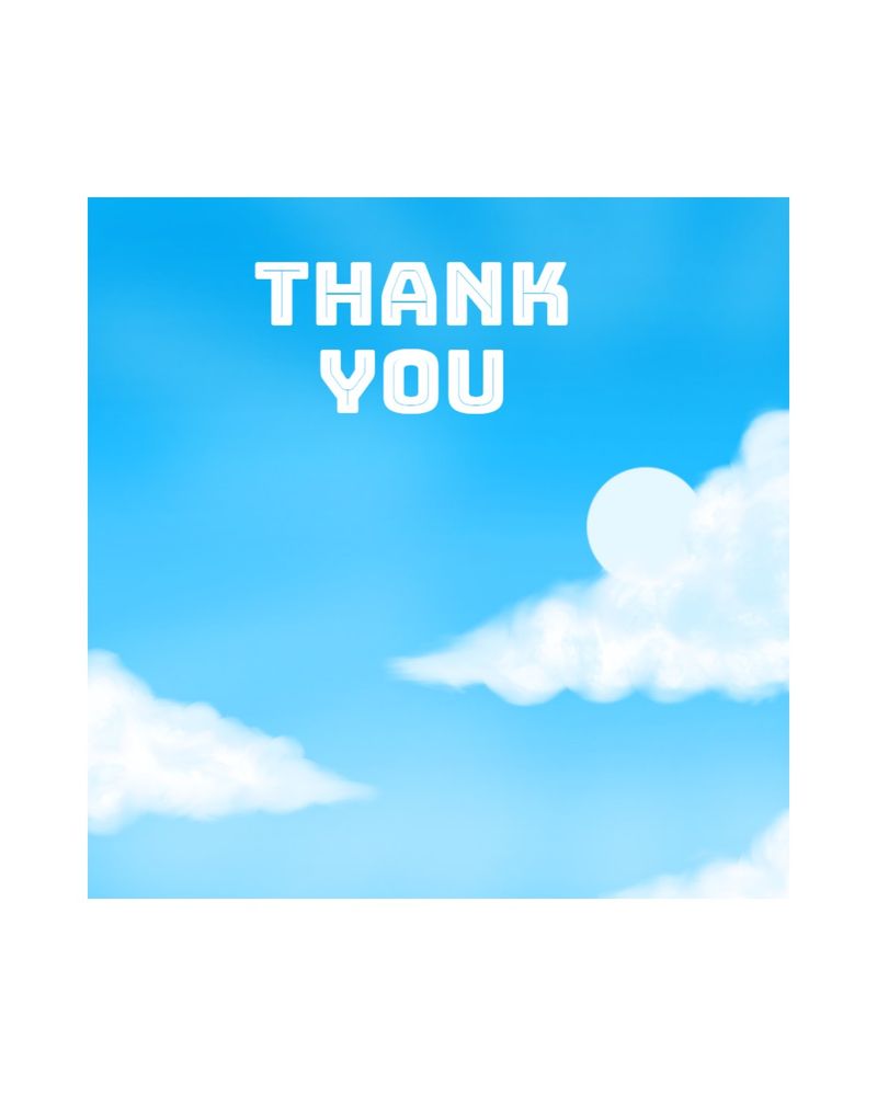 Bright blue sky with soft white clouds partially covering a glowing sun.