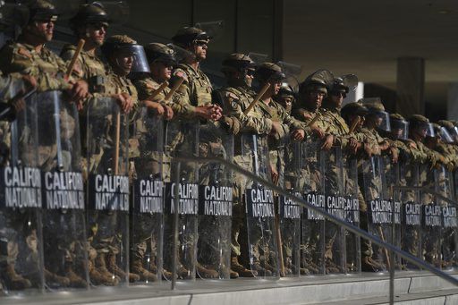 A federal judge is hearing arguments on whether military troops deployed this summer by the Trump administration to Los Angeles violated a federal law that bars troops from conducting law enforcement ...