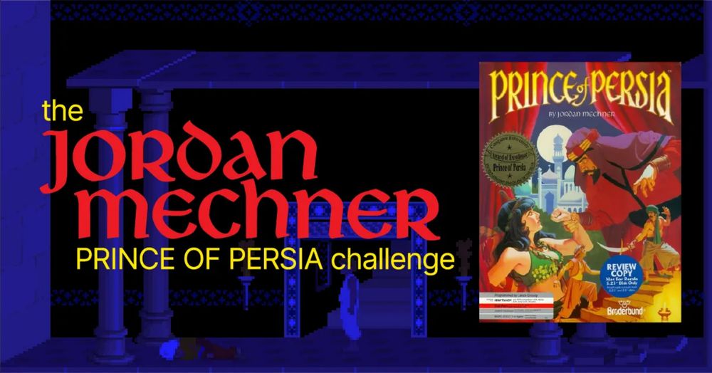 The Jordan Mechner Prince of Persia Challenge! | ThecePlay