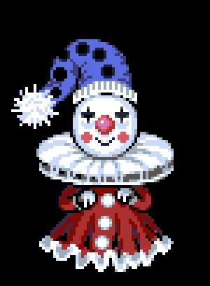 Pierre the clown's sprite