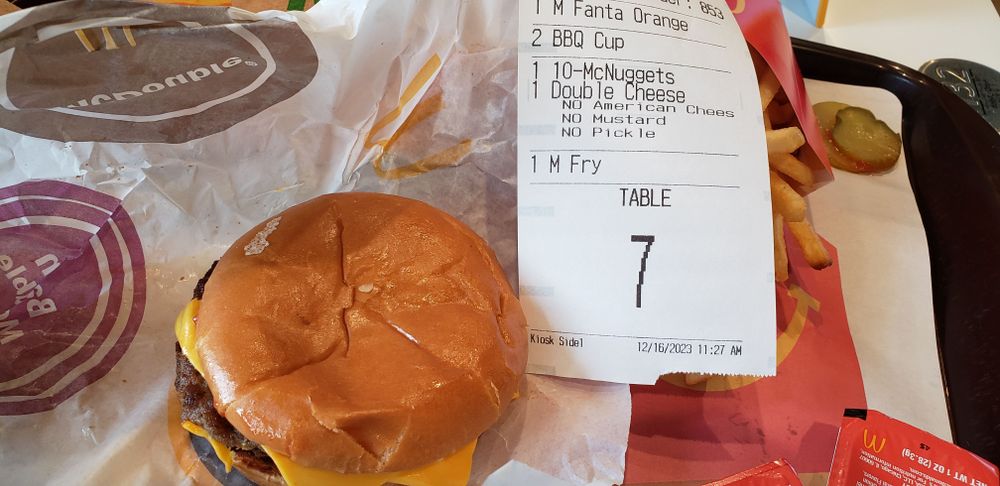 This is a cheeseburger, not a hamburger.