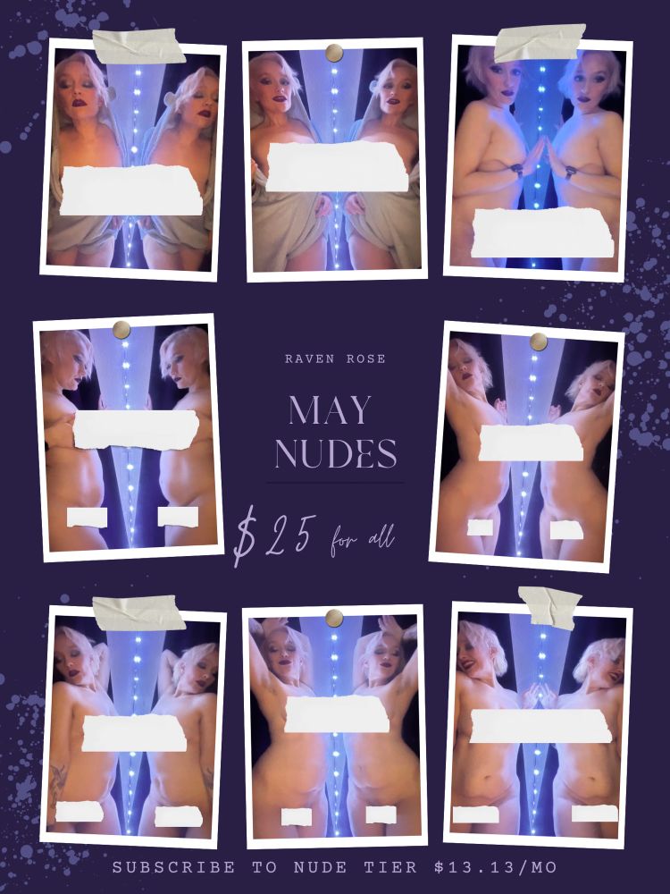 May Nudes & Video $25 for all