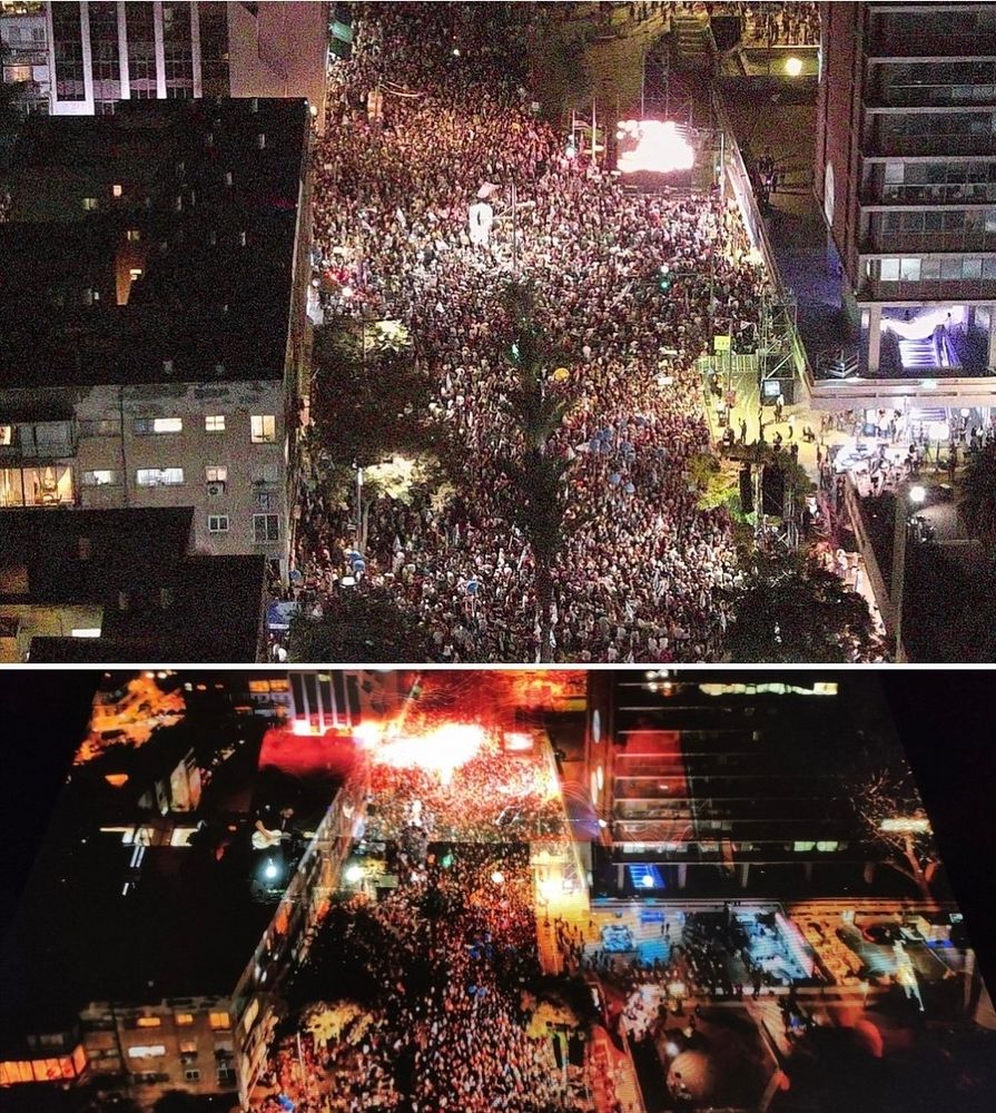 Große Menschenmenge.