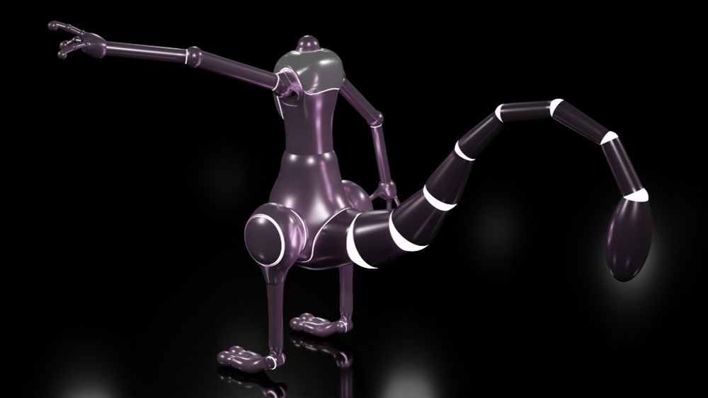 W.I.P. Mecha Mewtwo - Back