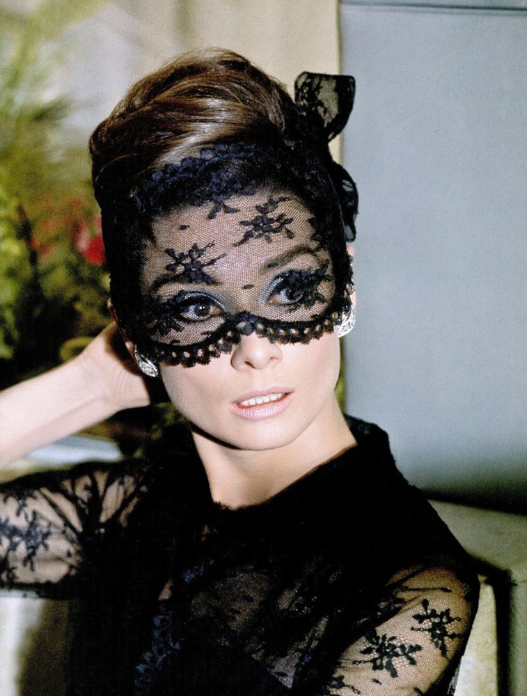 Audrey Hepburn in one of her iconic outfits from the 1966 film "How To Steal a Million". 