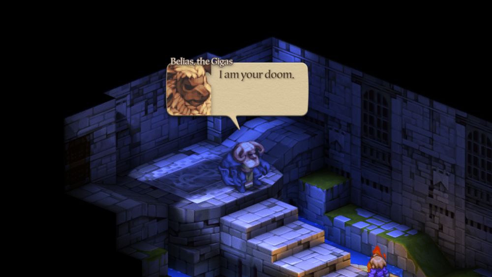 Final Fantasy Tactics Belias Act 3 boss