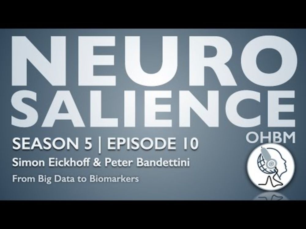 Neurosalience #S5E10 with Simon Eickhoff - From Big Data to Biomarkers