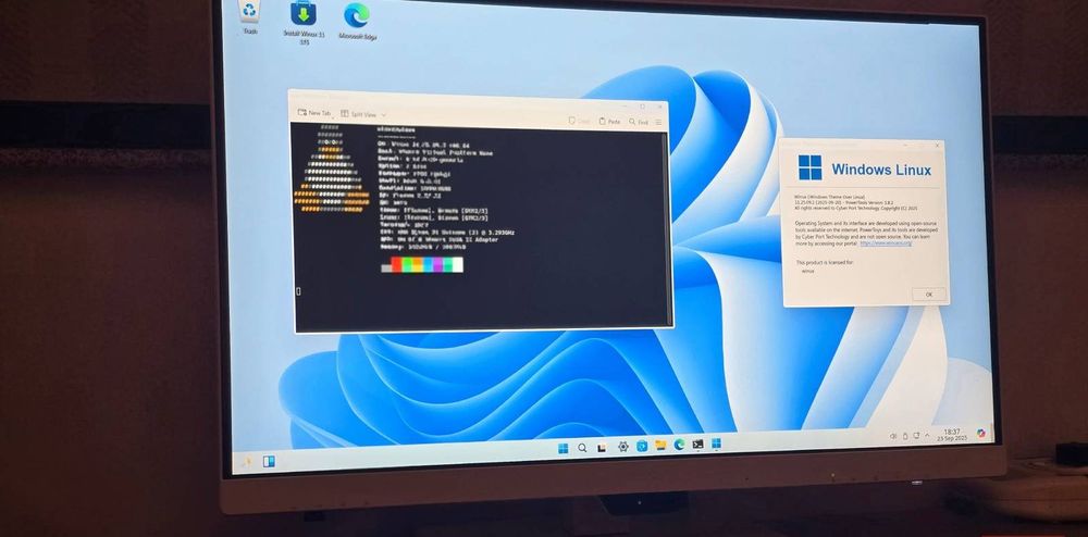 هذه التوزيعة &#8220;الداعمة لنظام Windows&#8221; ليست كما تتوقع، وعليك تجنب استخدامها