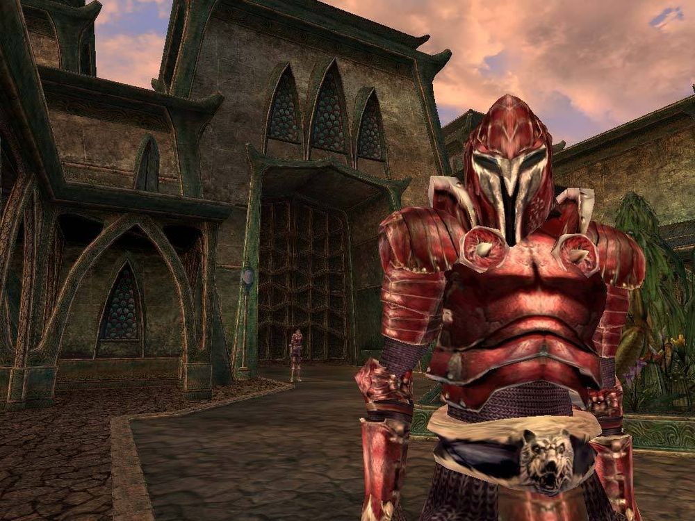 Picture from the video game "The Elder Scrolls 3 : Morrowind"