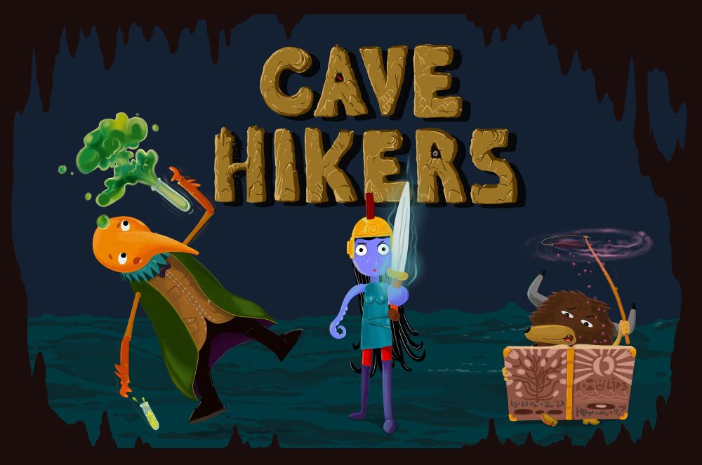 cave hikers cover art