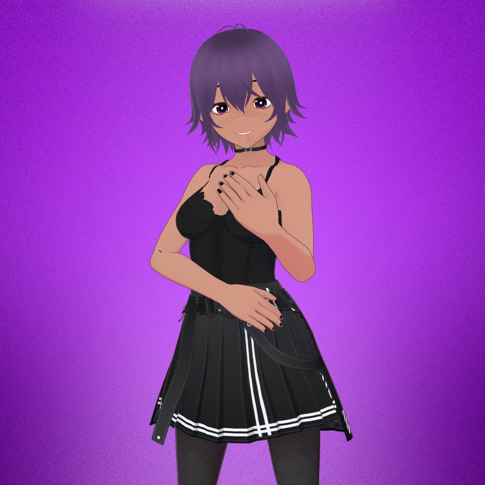 violet vibing