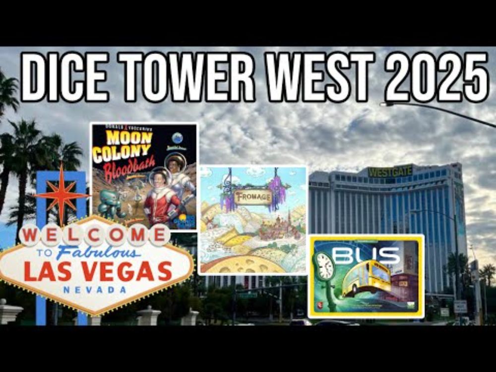 Top 5 Board Games I Played at Dice Tower West + Recap