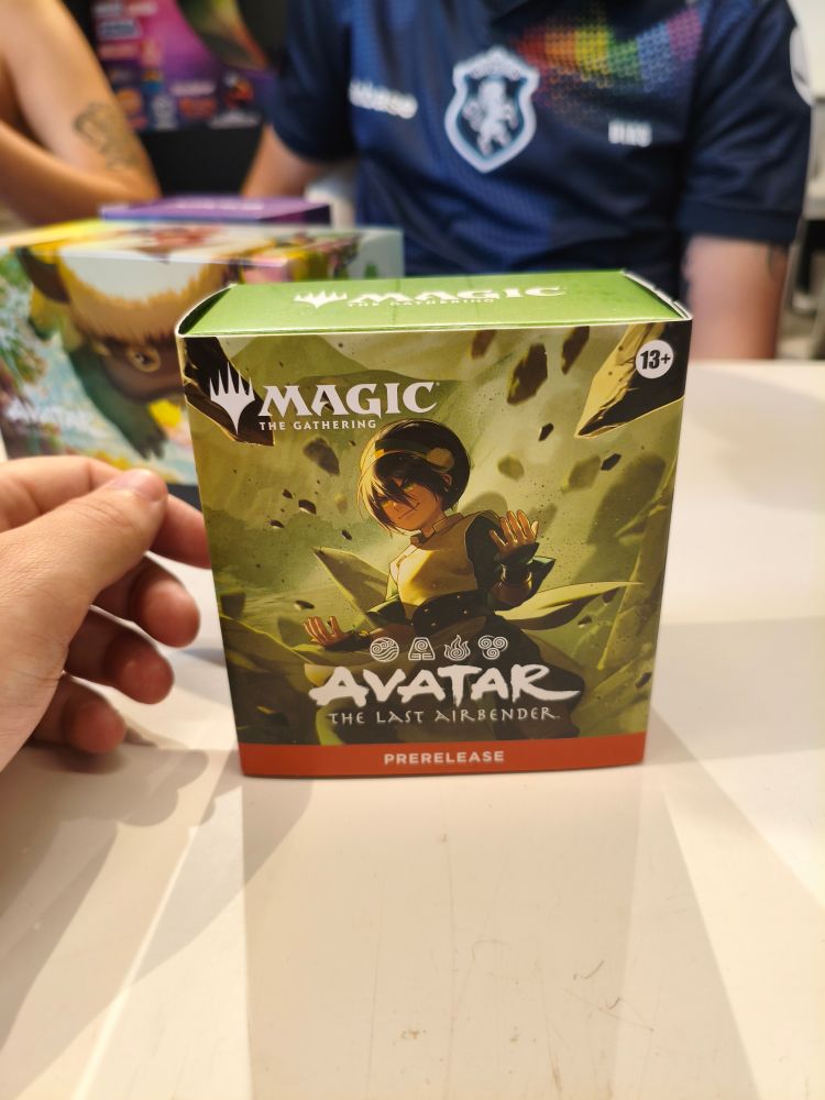 Caixa do pré release de avatar 