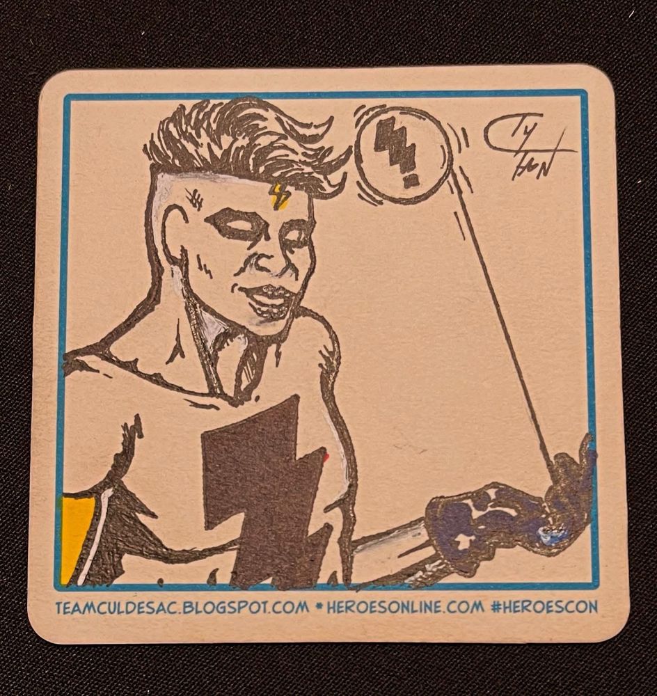 Drawing of Madman.