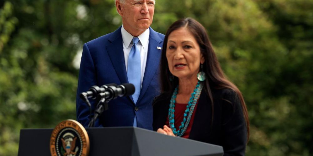 Although President Joe Biden vowed on the campaign trail to phase out federal leasing for fossil fuel extraction, his administration approved more permits for oil and gas drilling on public lands in i...