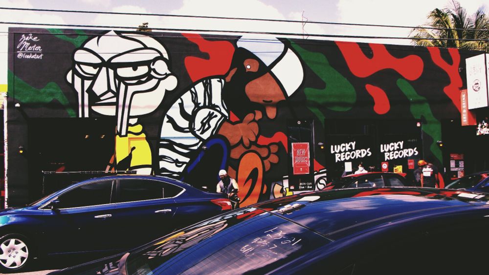 Mural of JD & DOOM